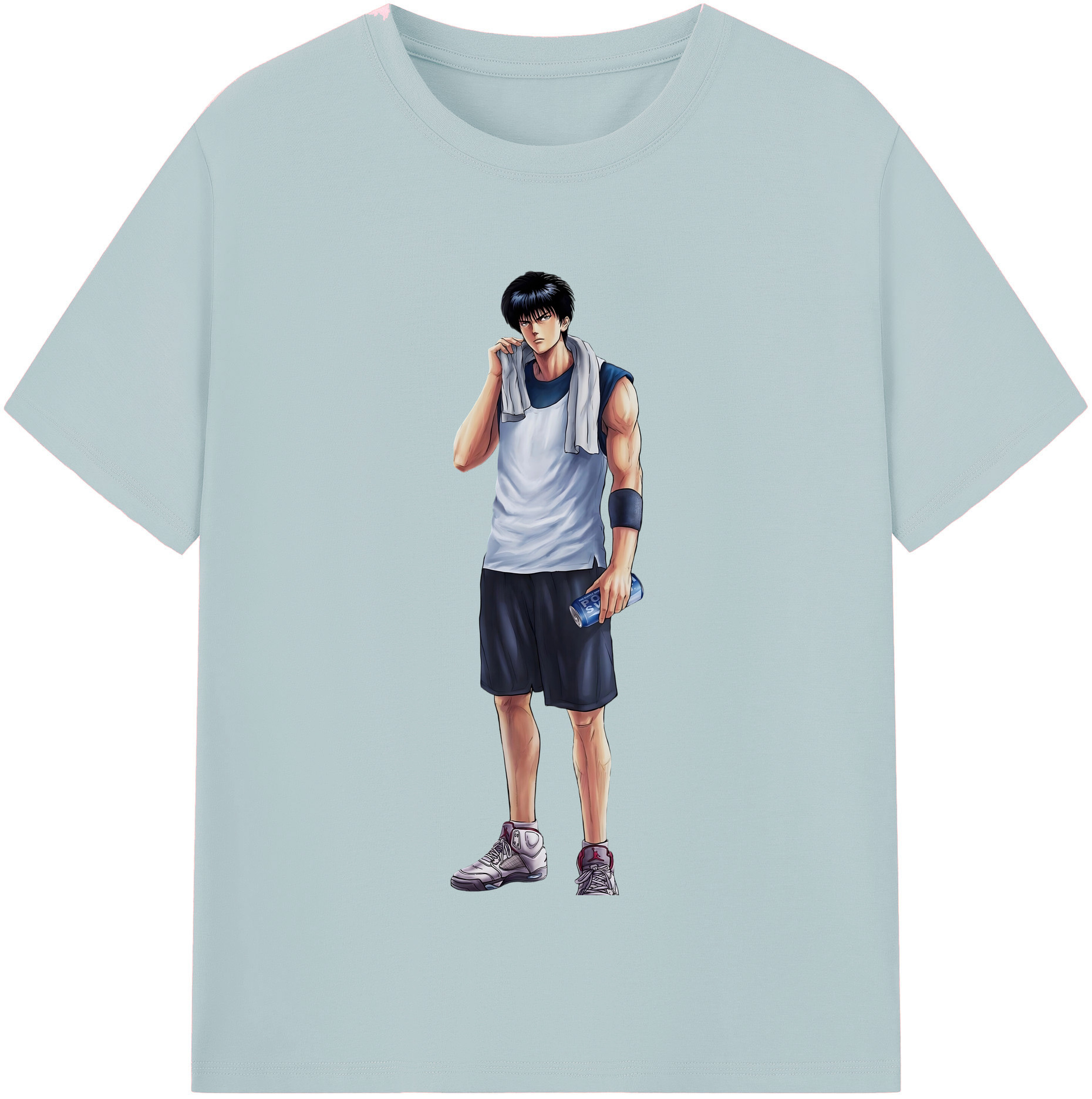 （画像用） SLAM DUNK／スラムダンク 綿100％半袖Tシャツ（フロントプリント）